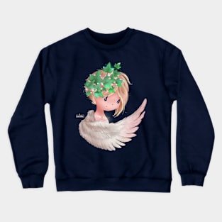 Christmas Ivy Angel Crewneck Sweatshirt